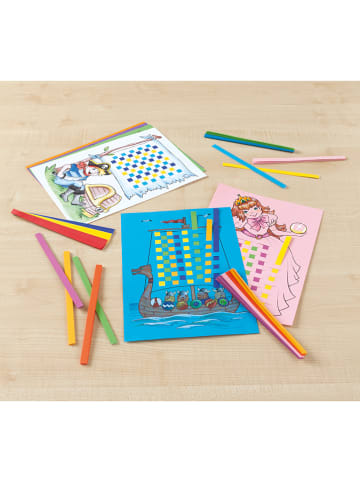 folia PAPER Flechtpapier-Set in Bunt - 24 Blatt - A4