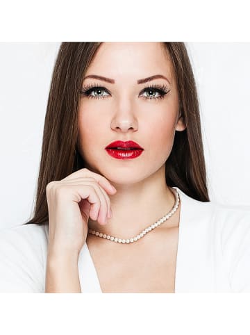 Pearl Addict Witgouden ketting met parels - (L)42 cm