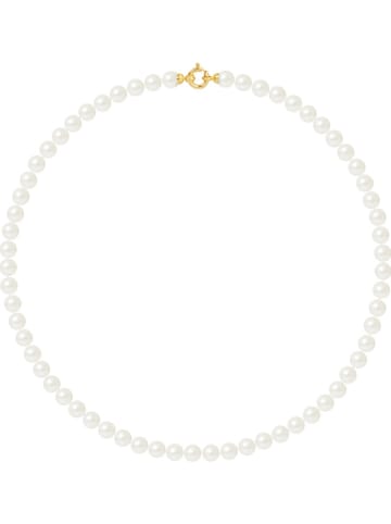 Pearl Addict Perlen-Halskette mit in Weiß