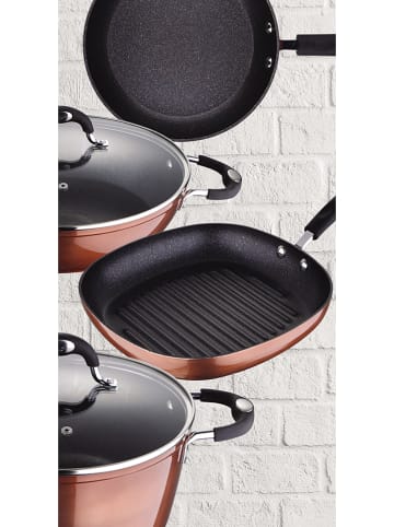 Masterpro Grillpfanne "Moma" in Kupfer - (L)28 x (B)28 cm
