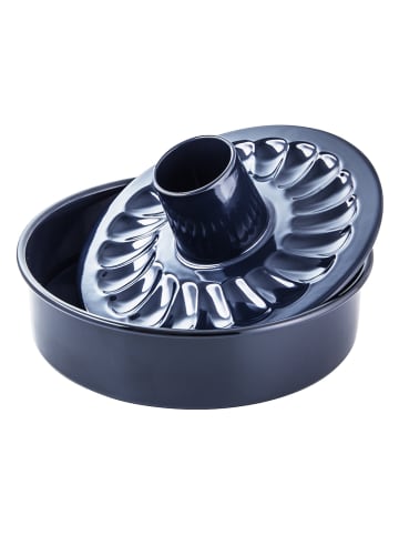 Dr. Oetker Bakvorm "Bakliefde" donkerblauw - Ø 26 cm