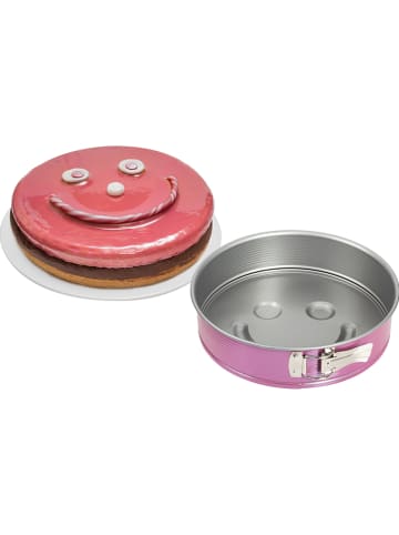 Zenker Motiv-Springform "creative studio" in Rosa - Ø 26 cm