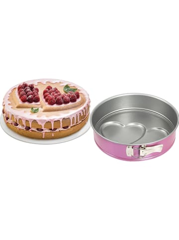 Zenker Motiv-Springform "creative studio" in Rosa - Ø 26 cm