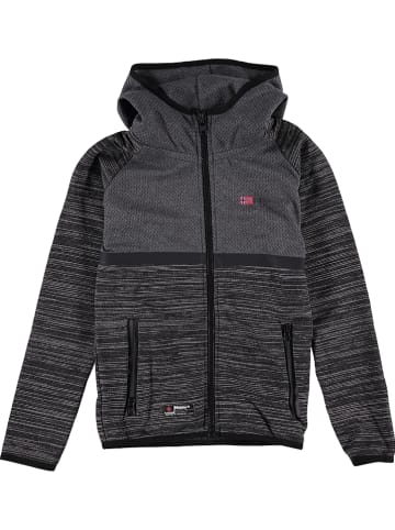 Geographical Norway Sweatjacke "Fragile" in Schwarz