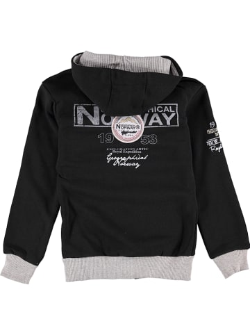Geographical Norway Kapuzenjacke "Flyer" in Schwarz
