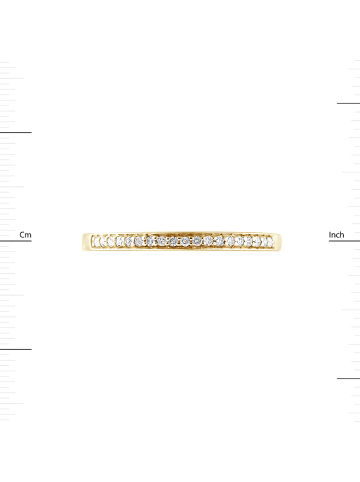 DYAMANT Gouden ring met diamanten