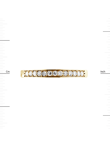 DYAMANT Gold-Ring mit Diamanten
