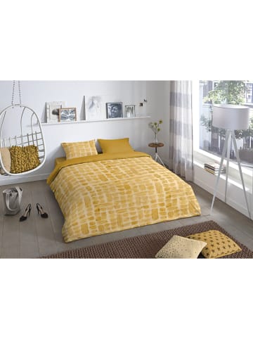 Good Morning Beddengoedset "Amber" geel