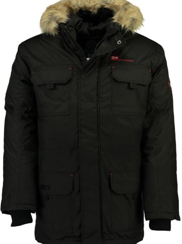 Geographical Norway Parka "Arsenal" in Schwarz