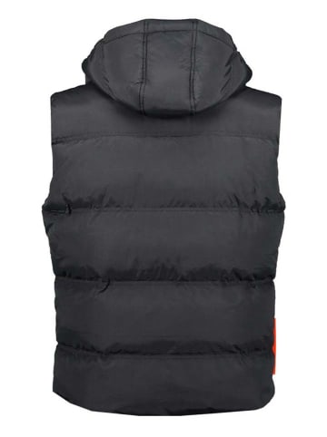 Geographical Norway Steppweste "Vilano" in Schwarz