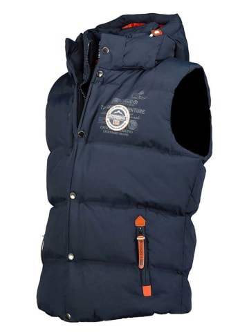 Geographical Norway Doorgestikte bodywarmer "Vilano" donkerblauw