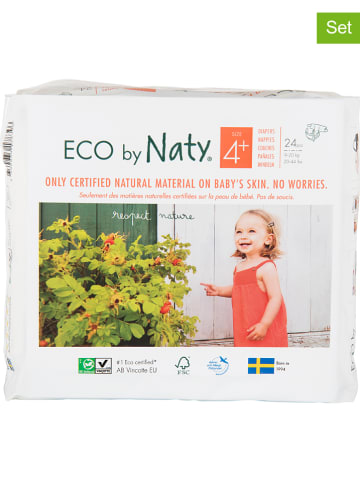 Naty 6-delige set: ecologische luiers mt. 4+ - 6x 24 stuks