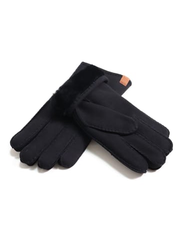Kaiser Naturfellprodukte H&L Handschoenen met lamsvacht zwart