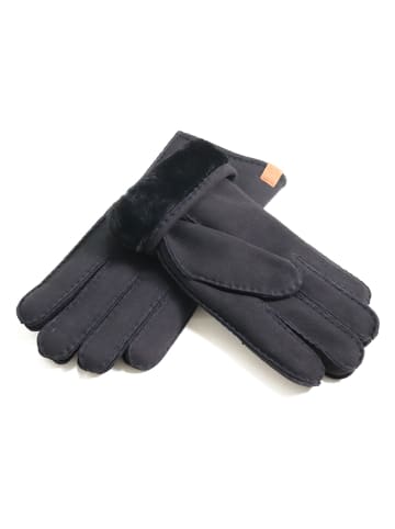 Kaiser Naturfellprodukte H&L Handschoenen met lamsvacht zwart