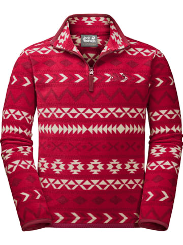 Jack Wolfskin Fleece trui "Inuit" rood