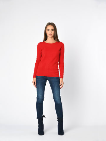 Perfect Cashmere Kaschmir-Pullover in Rot
