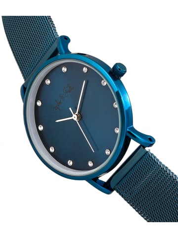 Sophie & Freda Quarzuhr "Savannah" in Blau