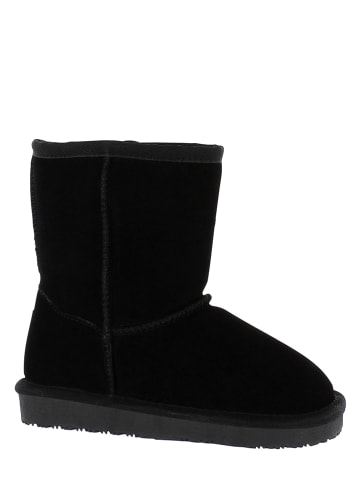 Gooce Leder-Winterstiefel "Skiddaw Youth" in Schwarz