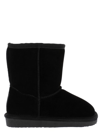 Gooce Leder-Winterstiefel "Skiddaw Youth" in Schwarz