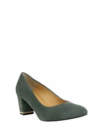 BOSCCOLO Leder-Pumps in Grau