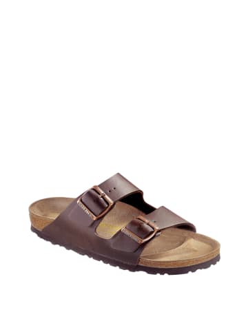 Birkenstock Klapki w kolorze brązowym