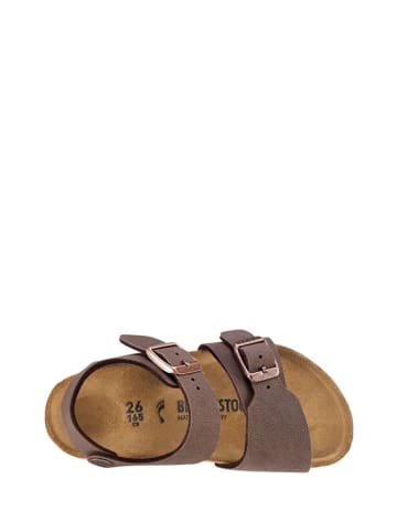 Birkenstock Sandały w kolorze brązowym