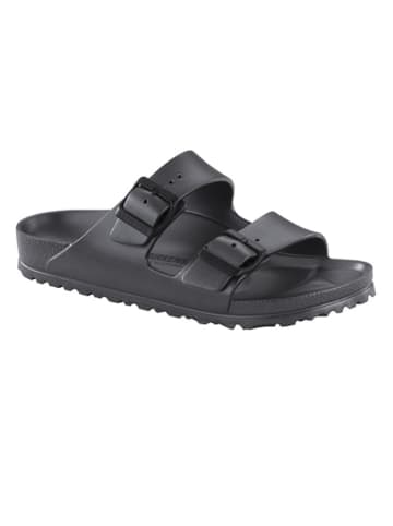 Birkenstock Slippers "Arizona" antraciet - wijdte N