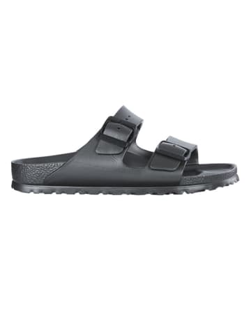 Birkenstock Slippers "Arizona" antraciet - wijdte N