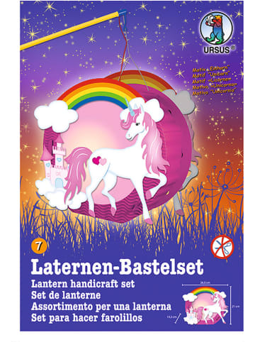 URSUS Laternen-Bastelset "Easy Line - Einhorn" in Bunt