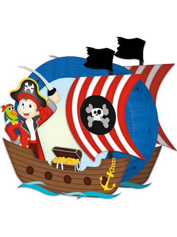 URSUS Laternen-Bastelset "Easy Line - Pirat" in Bunt