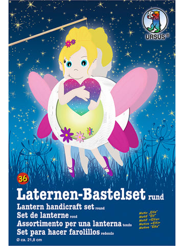 URSUS Laternen-Bastelset "Elfe" in Bunt