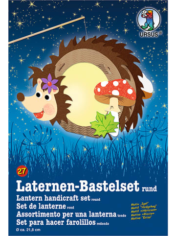 URSUS Laternen-Bastelset "Igel" in Bunt