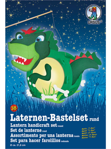 URSUS Laternen-Bastelset "T-Rex" in Bunt