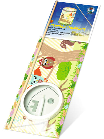 URSUS Laternen-Bastelset "Waldtiere" in Bunt