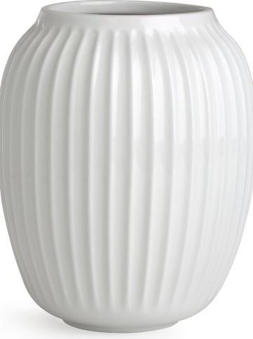 Kähler Vase "Hammershøi" in Weiß - (H)20 cm