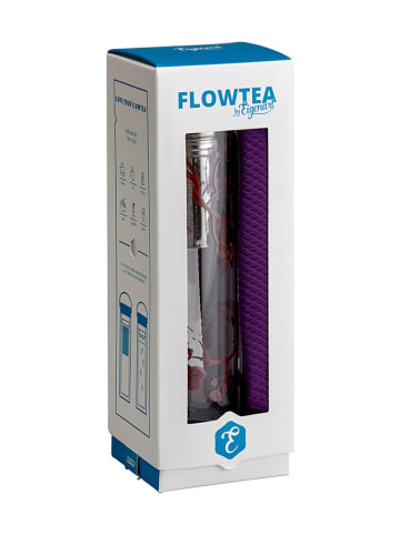Eigenart Theebereider "Flowtea - Cherry Blossom" paars - 350 ml