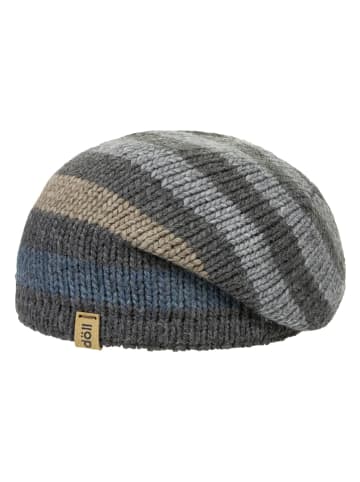 Döll Czapka beanie w kolorze beżowo-szaro-niebieskim