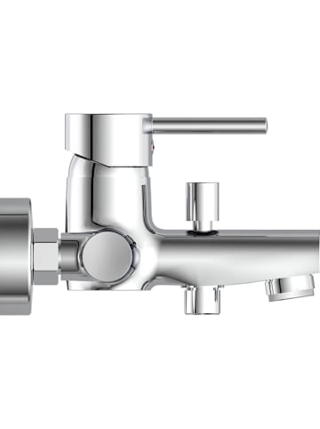 Schütte Bateria wannowa w kolorze srebrnym
