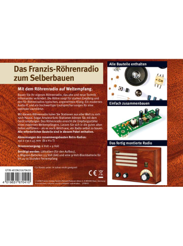 FRANZIS Bausatz "Franzis-Röhrenradio" - ab 14 Jahren