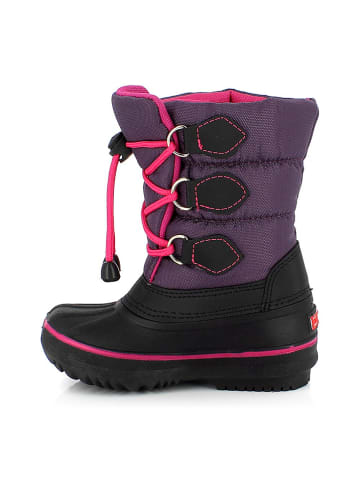 Kimberfeel Winterlaarzen "Plagne" paars/zwart