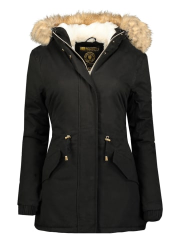 Geographical Norway Parka "Ampuria" in Schwarz