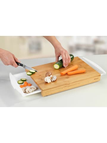 Wenko Schneidebrett "Bina" in Bambus - (B)40,5 x (T)25 cm