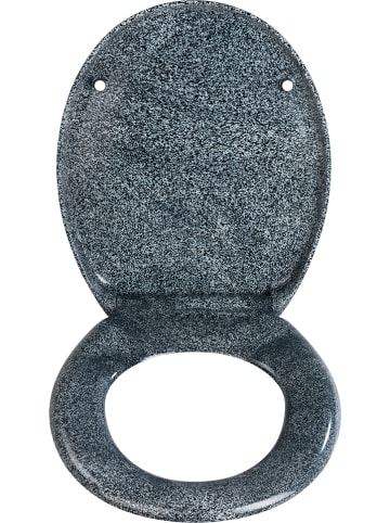 Wenko Toiletbril met softclose-systeem "Ottana" grijs