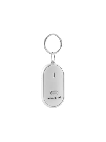 InnovaGoods Led-sleutelhanger zilverkleurig - (B)3 x (H)5 x (D)1 cm