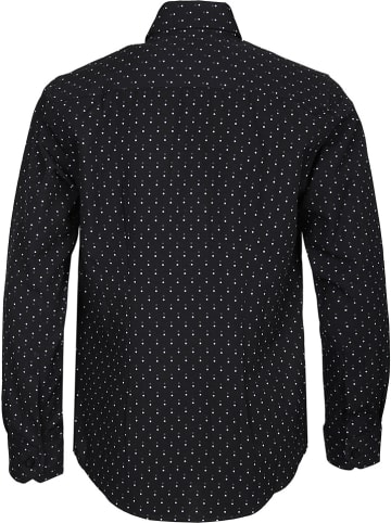 New G.O.L 2tlg. Set: Hemd - Slim fit - und Krawatte in Schwarz
