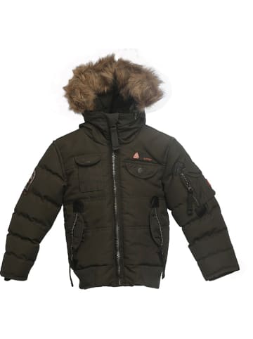 Peak Mountain Winterjacke in Khaki