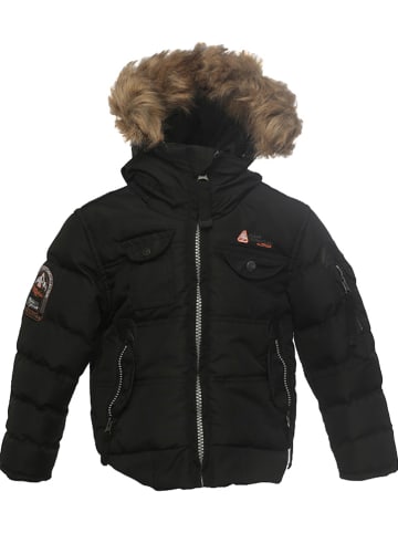 Peak Mountain Winterjacke in Schwarz