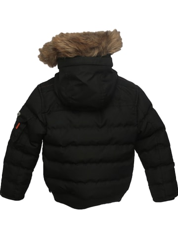 Peak Mountain Winterjacke in Schwarz