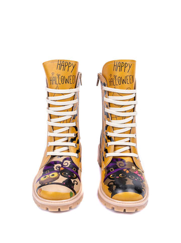 Streetfly Boots in Senf/ Bunt