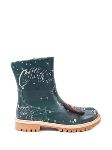 Streetfly Boots donkergroen/meerkleurig